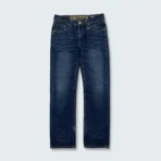 Karakuri Authentic Embroidered Japanese Denim Jeans Blue (1)