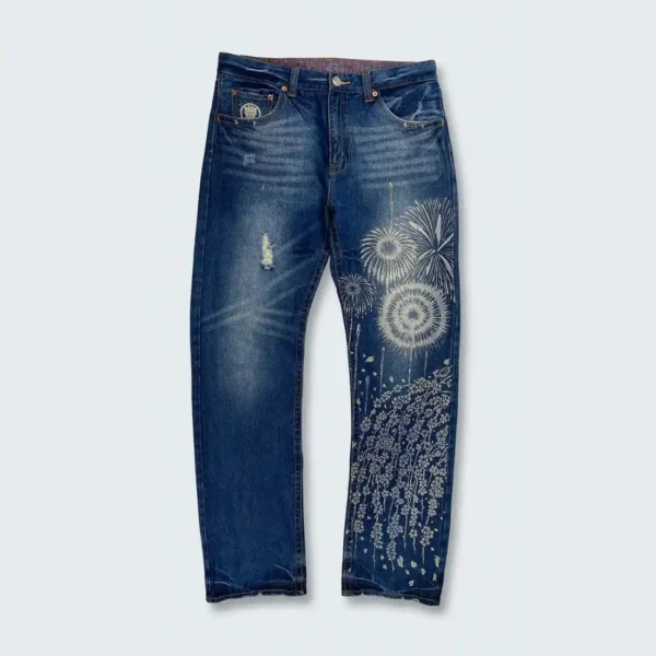 Karakuri Authentic Vintage Denim Jeans (1)
