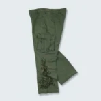 Karakuri Authentic Vintage Embroidered Japanese Trousers (4)