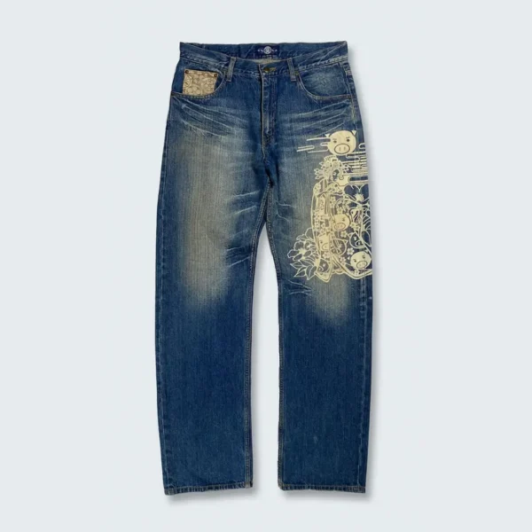 Karakuri Authentic Vintage Japanese Denim Jeans (1)