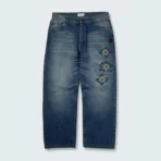 Karakuri Embroidered Karakuri Tamashii Japanese Denim (1)