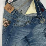 Karakuri Embroidered Karakuri Tamashii Japanese Denim (2)