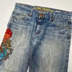 Karakuri Karakuri Authentic Vintage Japanese Denim Jeans (3)