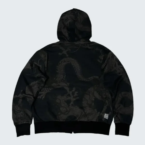 Karakuri Tamashi Dragon full print “logo embroidery” Hoodie (5)