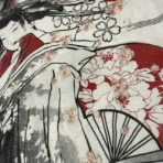 Karakuri Tamashi Sukajan Hoodie Geisha Character (3)