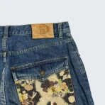 Karakuri Tamashii Embroidered Dragon Japanese Denim Jean (4)