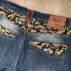 Karakuri Tamashii Koi Fish Embroidered Jeans Japanese (3)