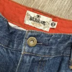 Karakuri Tamashii Koi Fish Embroidered Jeans Japanese (4)