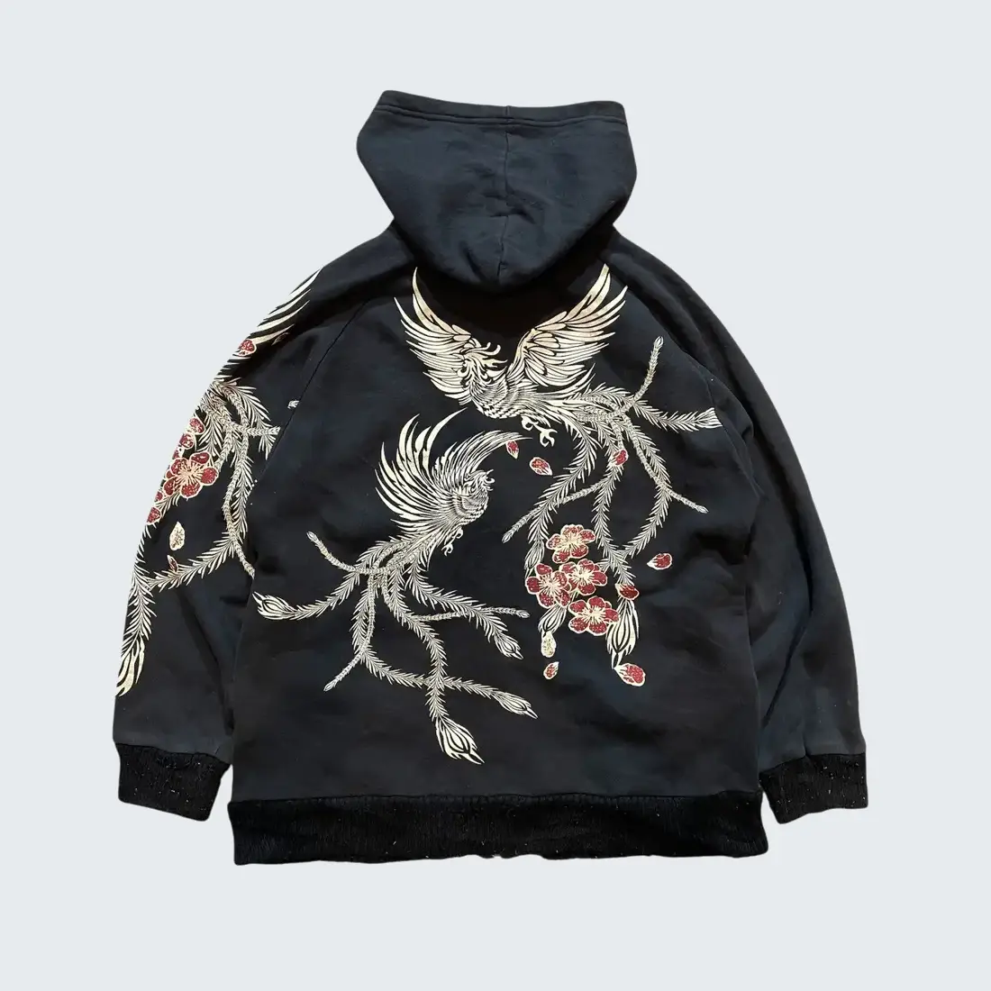 Karakuri Tamashii Phoenix Bird Hoodie (1) Karakuri Tamashii Phoenix Bird Hoodie (1)