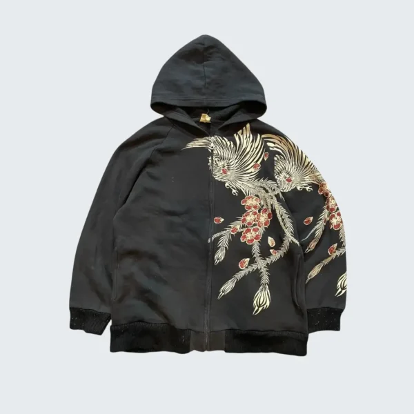 Karakuri Tamashii Phoenix Bird Hoodie (4)