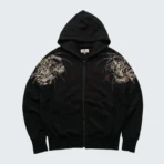 Karakuri Tamashii Sukajan Devil Dragon Embroidery Zip Hoodie (1)