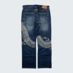 Karakuri Tamashii Vintage Embroidered Dragon Jeans (6)