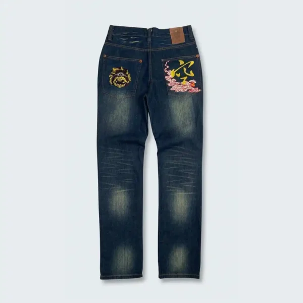 Karakuri Vintage Japanese Denim Jeans (4)