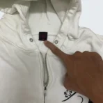 Karakuri Y2K Cropped Heads Embroidered Sukajan Dragon Zipper Hoodie (2)