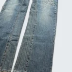 Vintage Karakuri Tamashii Dragon Printed Jeans (3)